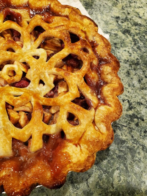 Apple Cranberry Pie